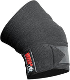 Gorilla Wear Knee Wraps - Zwart - In gebruik