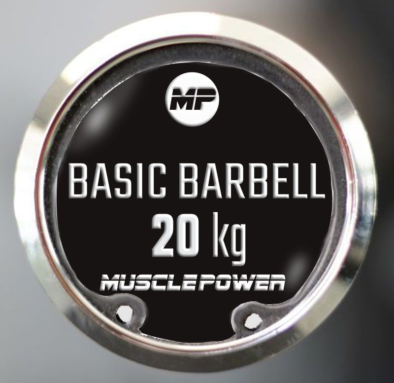 Muscle Power Olympische Halterstang - Chroom - 218 cm - Afbeelding 5