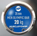 Muscle Power Olympische Halterstang 218 cm - High Performance - Afbeelding 5