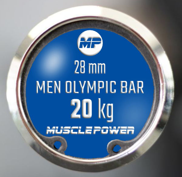 Muscle Power Olympische Halterstang 218 cm - High Performance - Afbeelding 5