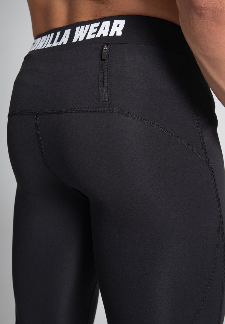 Gorilla Wear Winchester Heren Legging - Zwart - Afbeelding 6