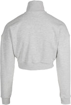 Gorilla Wear Ocala Cropped Half-Zip Sweatshirt - Grijs - Afbeelding 6