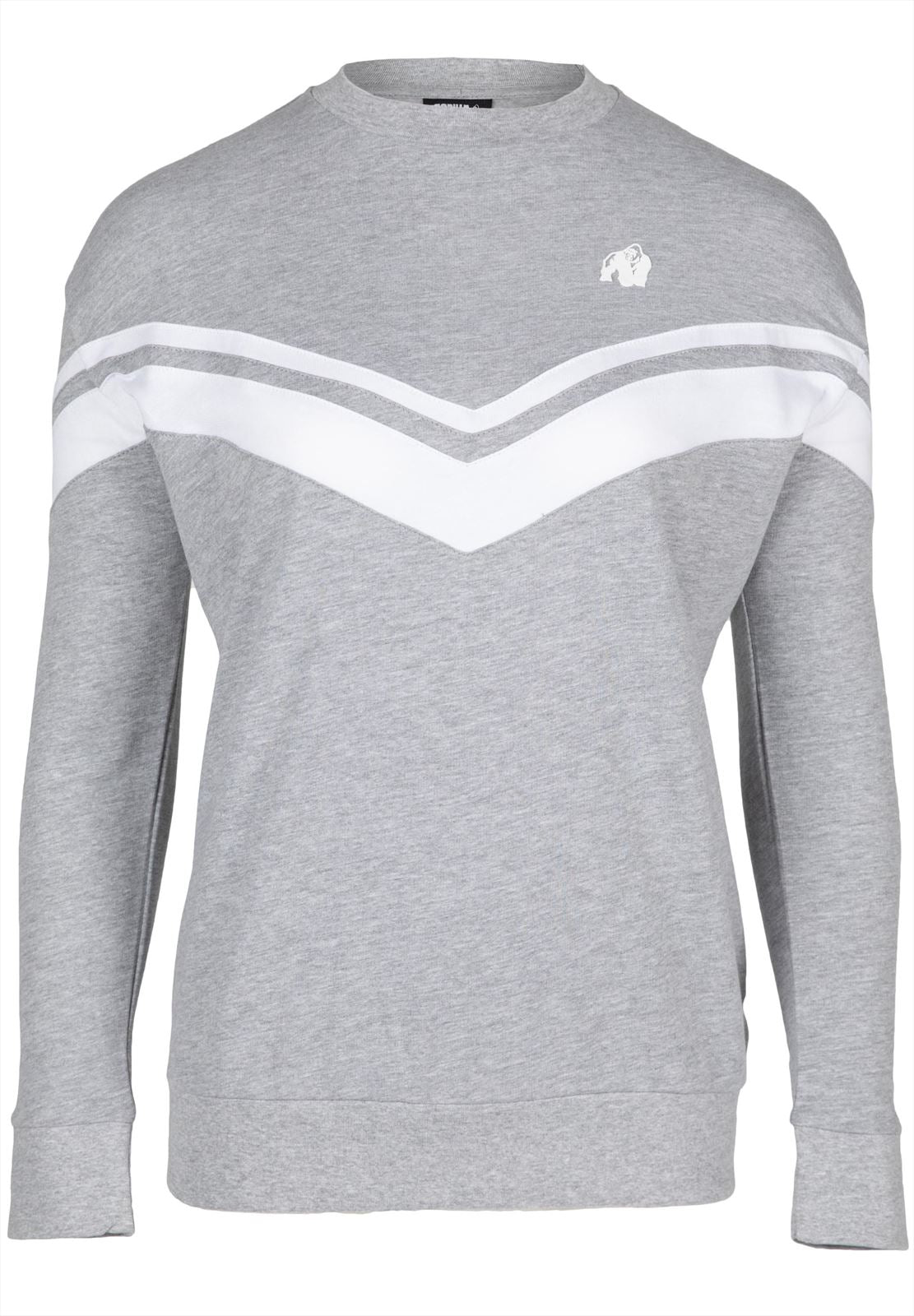 Gorilla Wear Hailey Oversized Sweater - Grijs Gemeleerd - Afbeelding 6