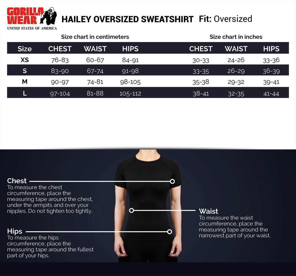 Gorilla Wear Hailey Oversized Sweater - Grijs Gemeleerd - Afbeelding 8