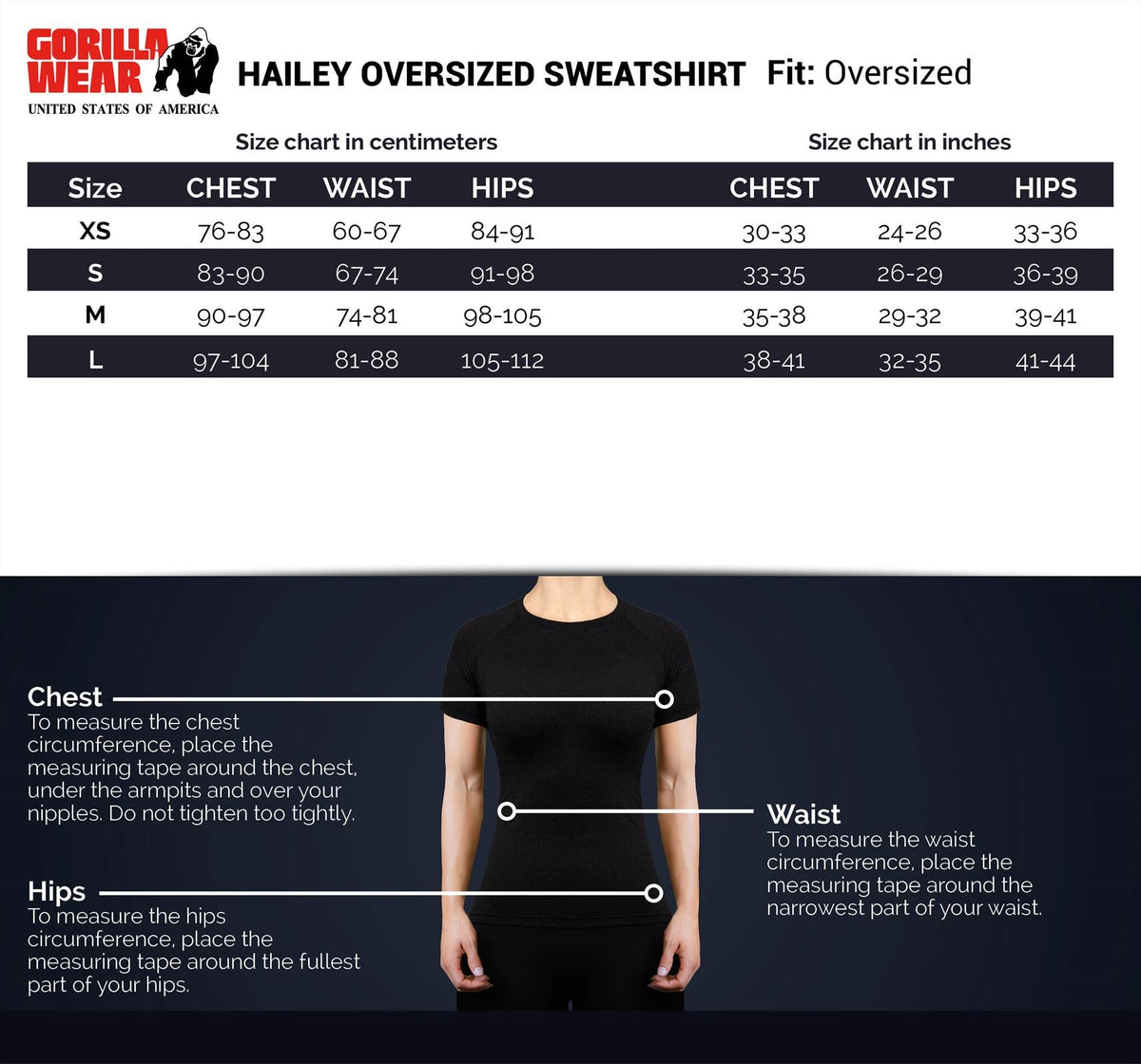 Gorilla Wear Hailey Oversized Sweater - Grijs Gemeleerd - Afbeelding 8