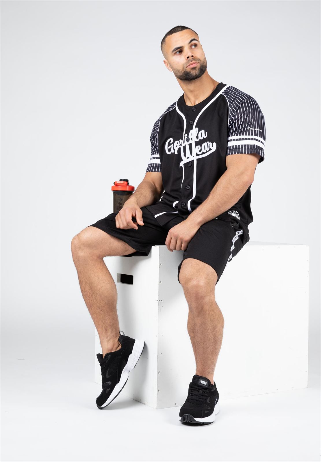 Gorilla Wear 82 Baseball Jersey - Zwart - Afbeelding 7