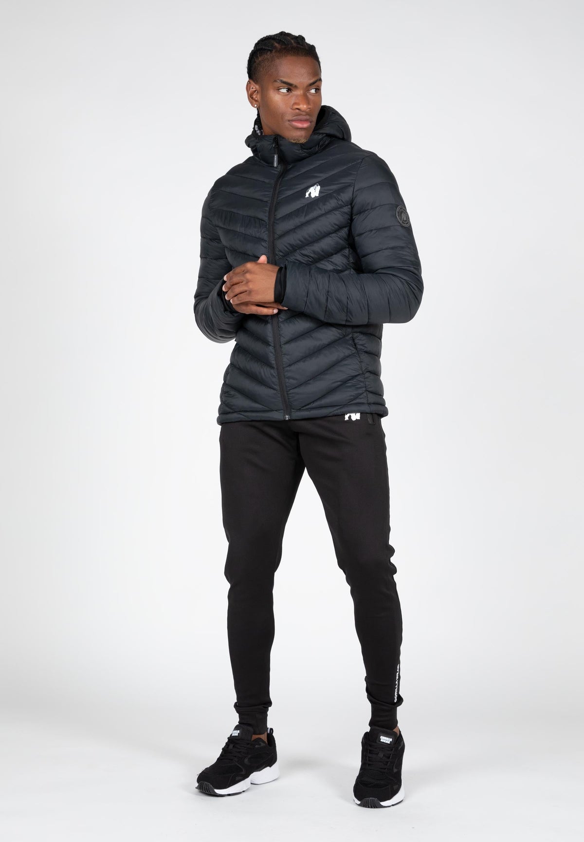 Gorilla Wear Osborn Puffer Jas - Zwart - Afbeelding 6