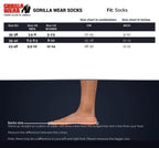Gorilla Wear Quarter Sokken 2-Pack - Wit - Afbeelding 5