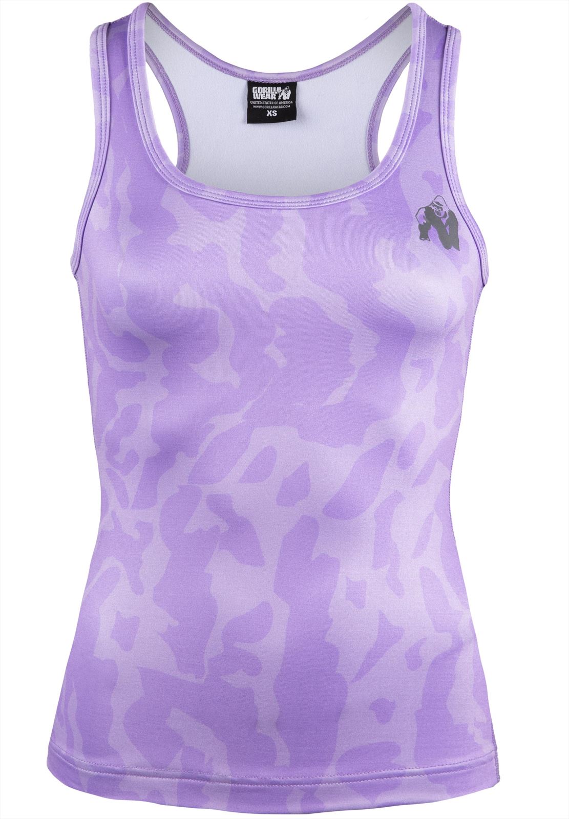 Gorilla Wear Indianapolis Tank Top - Lila - In gebruik