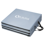 HMS Premium Opvouwbare Fitness Mat - Grijs - Detail