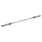 HMS Premium Olympische Halterstang met Lock Jaw Collars en Veerclipsluiting - 50 mm - 150 cm - Detail