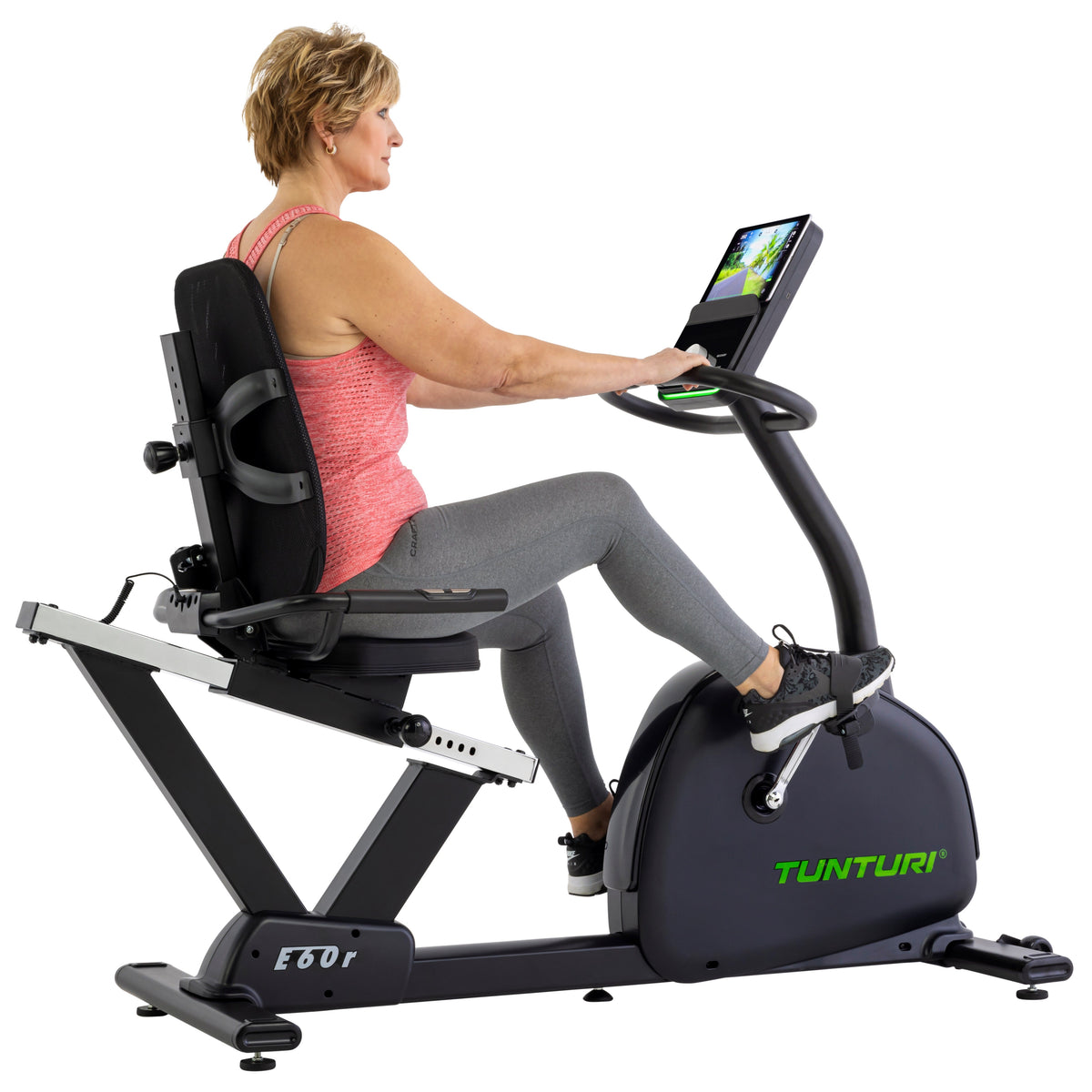 Tunturi Signature E60-R Ligfiets - Aanzicht