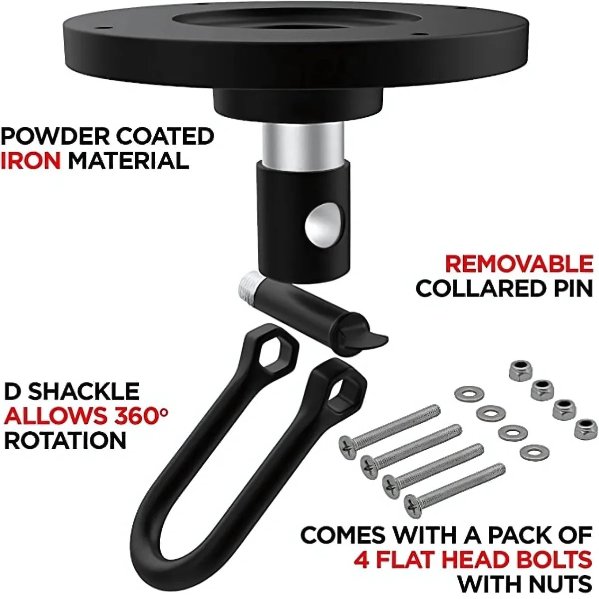 RDX Sports F6 Kara Speedball - Boksbal - Zwart - Detail