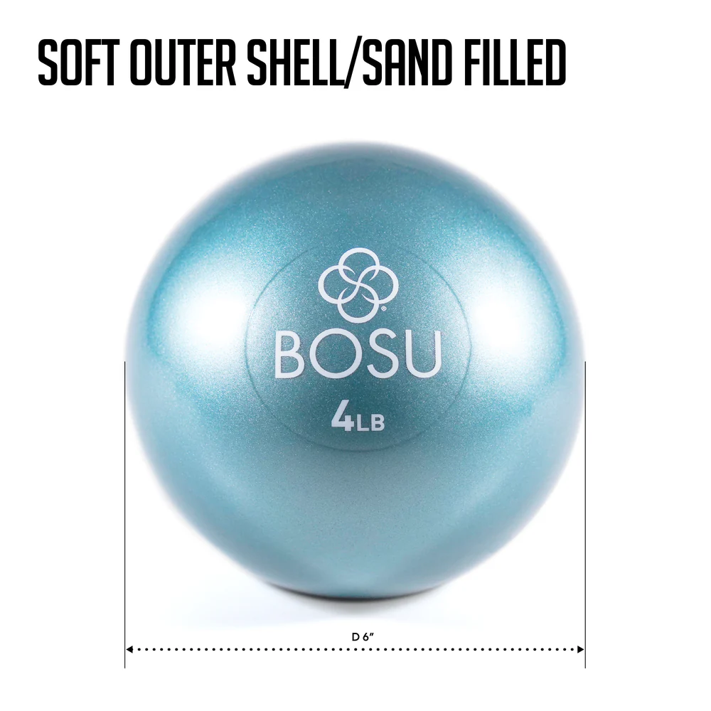 Bosu Toning Ball - 2 kg - Blauw - Detail