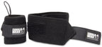 Gorilla Wear Basic Wrist Wraps - Zwart/Wit - Detail