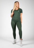 Gorilla Wear Neiro Seamless T-shirt - Legergroen - Detail