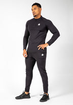 Gorilla Wear Hamilton Hybrid Longsleeve - Zwart - Detail