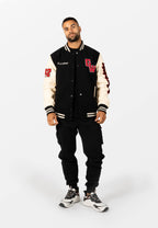 Gorilla Wear Saint Louis Varsity Jacket - Zwart - Detail