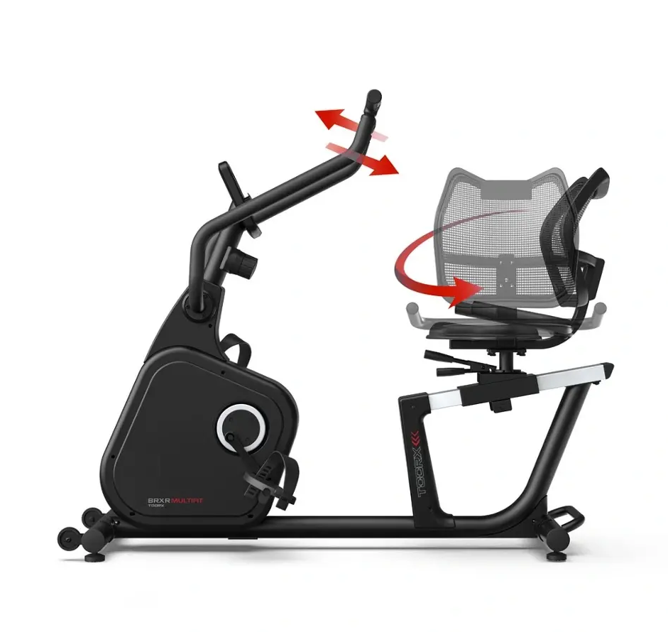 Toorx Ligfiets met Draaibare Zitting - Detail