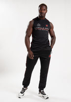 Gorilla Wear Broxton Tank Top - Zwart - Detail