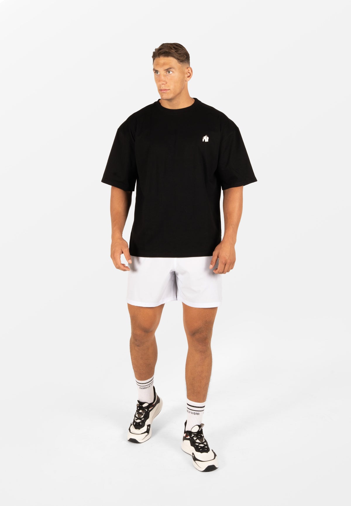 Gorilla Wear Kingston Oversized T-shirt - Zwart - Detail
