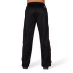 Gorilla Wear Functional Mesh Trainingsbroek - Zwart/Rood - Detail