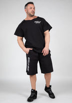 Gorilla Wear Augustine Old School Shorts - Zwart - Detail