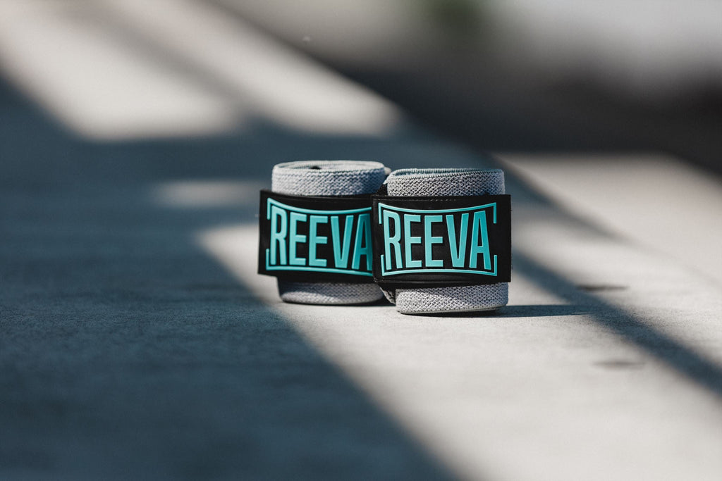 Reeva Wrist Wraps - Blauw - Detail