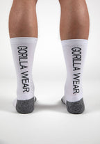 Gorilla Wear Performance Crew Sokken - Wit - Detail