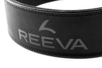 Reeva Leren Powerlifting Riem - Zwart - Detail