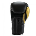 Super Pro Combat Gear Ace (Kick)Bokshandschoenen - Zwart/Goud - Detail