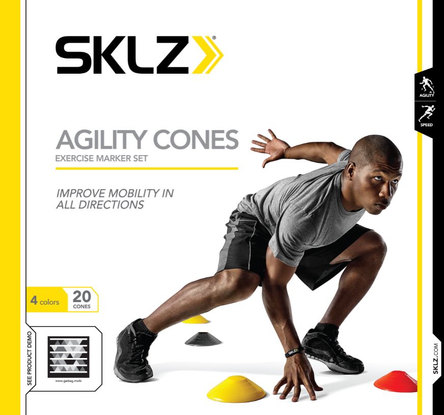 SKLZ Agility Cones - Pionnen - 5 cm - 20 Stuks - Detail