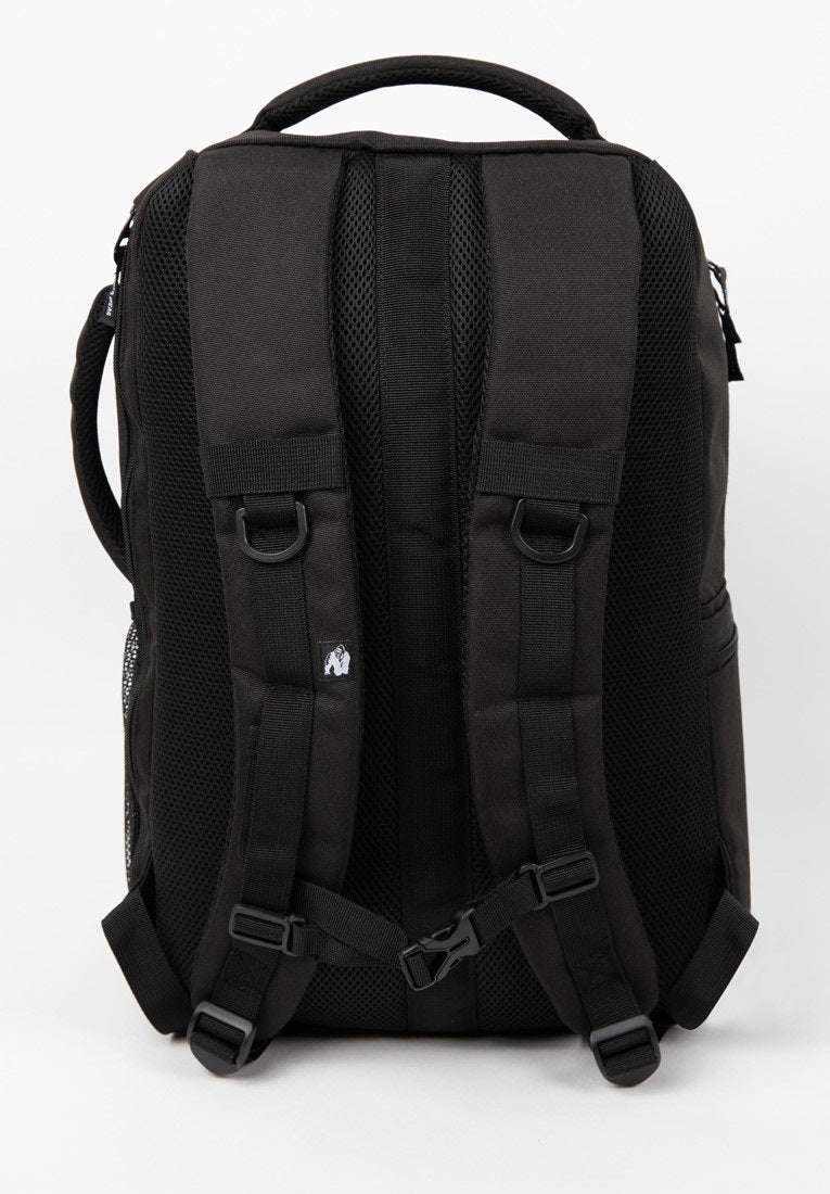 Gorilla Wear Akron Rugtas - Zwart - Detail