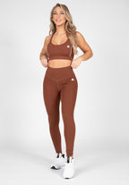 Gorilla Wear Arizona Legging - Bruin - Detail