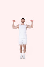 Bala Bars Dumbbells - 2 x 1 kg - Blush/Roze - Detail