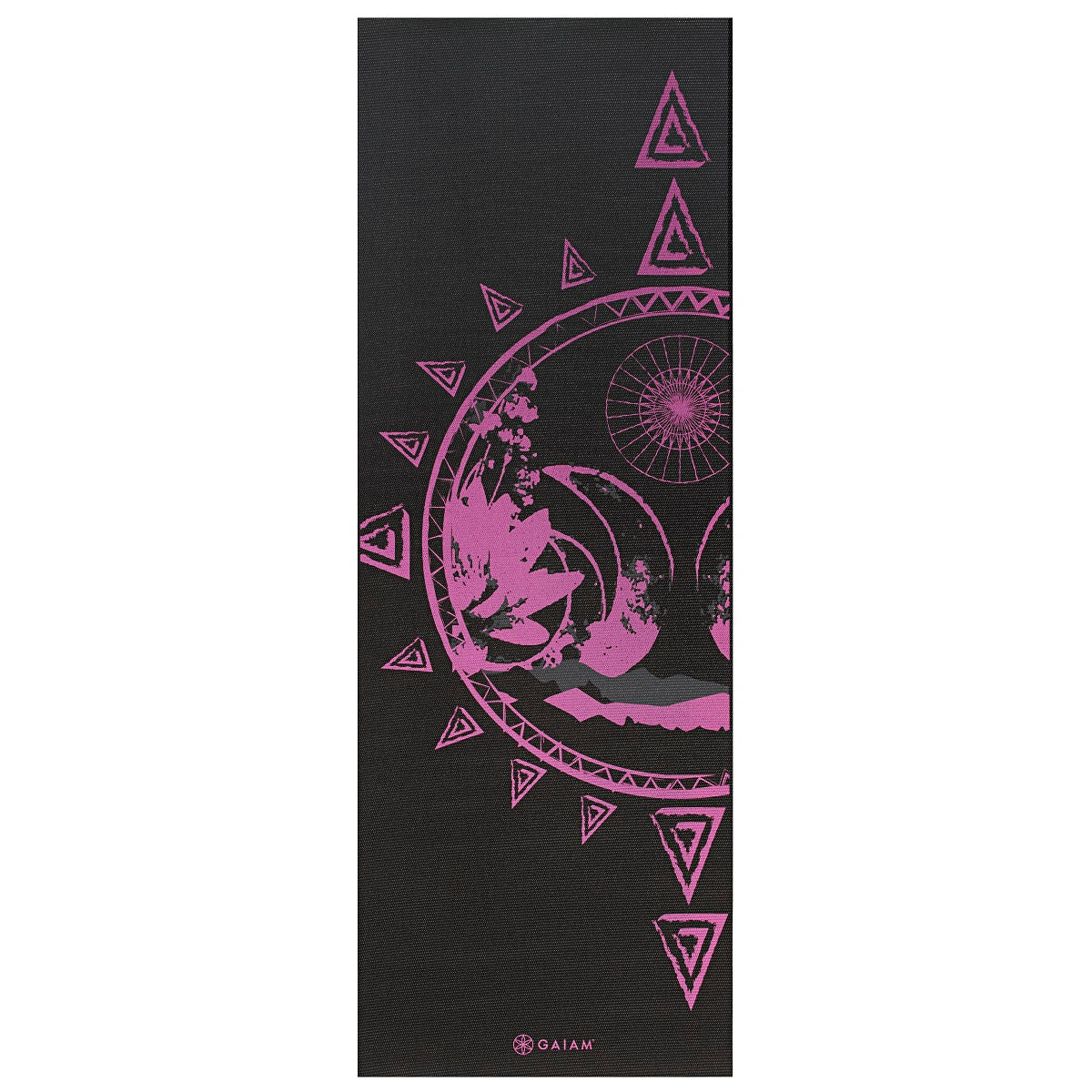 Gaiam Reversible Yogamat - 6 mm - Be Free - Detail