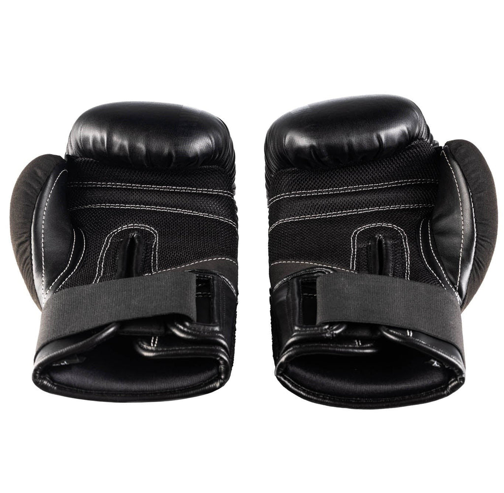 Reeva Bokshandschoenen - Leer - Zwart - Detail