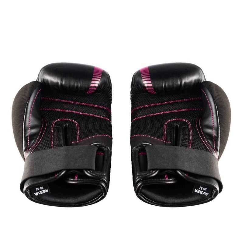 Reeva Bokshandschoenen - Leer - Roze - Detail