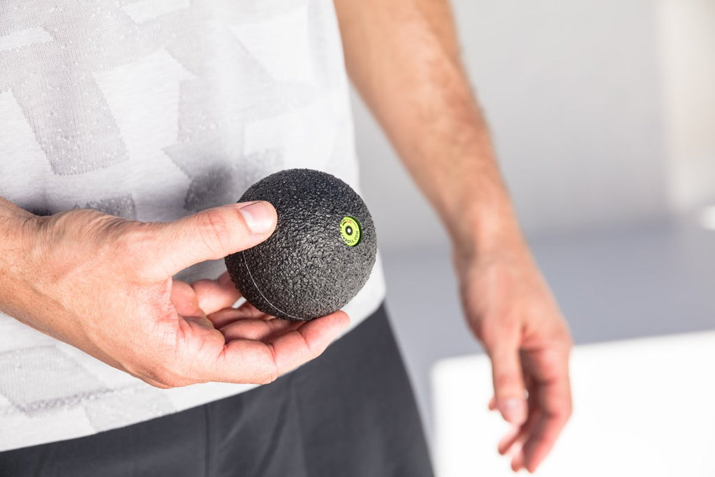Blackroll Ball Massage Bal - 8 cm - Geel - Detail