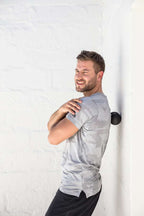 Blackroll Duoball - 8 cm - Zwart - Detail