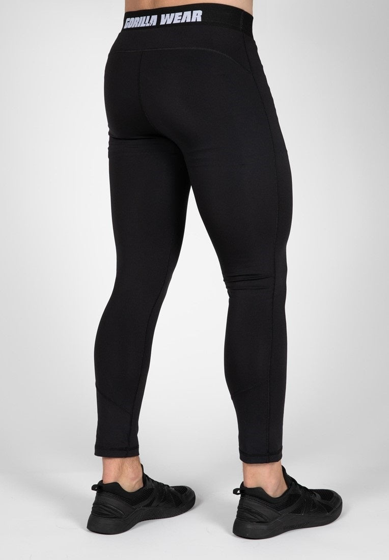 Gorilla Wear Columbus Tights - Zwart - Detail