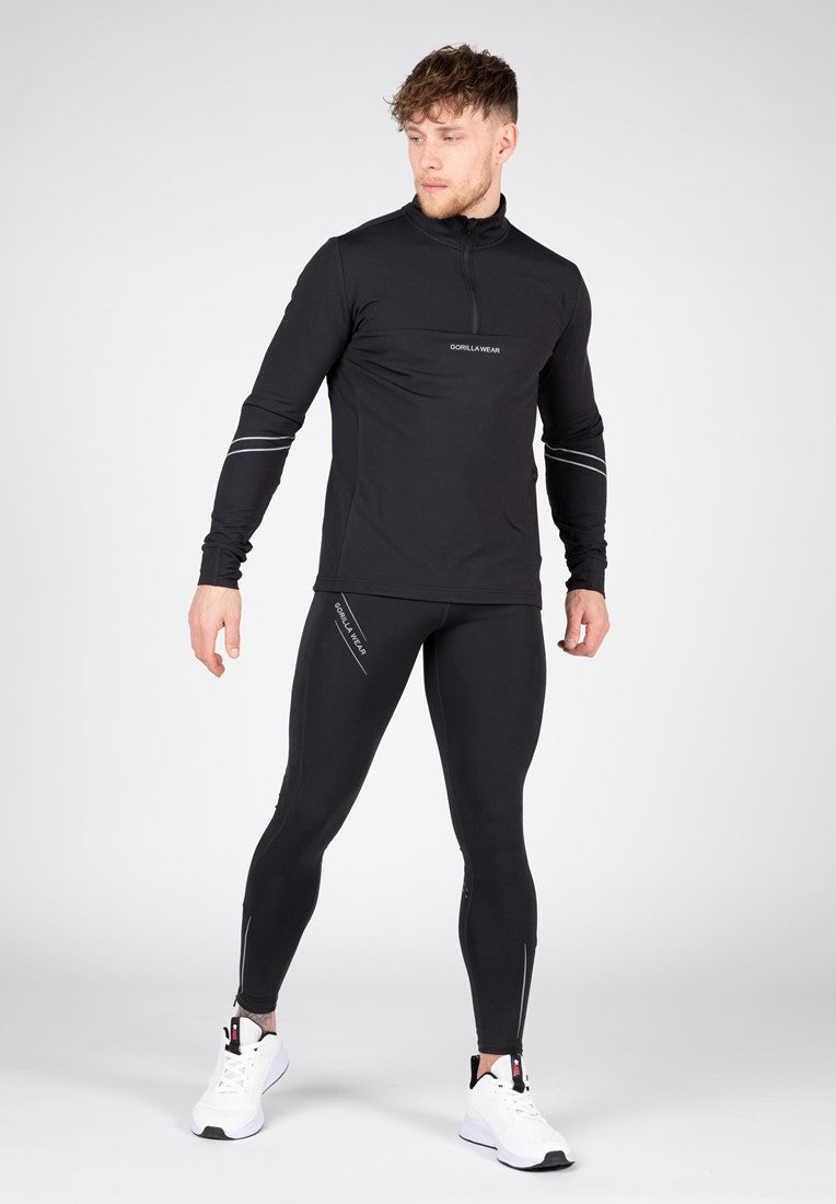Gorilla Wear Cooper Tights - Zwart - Detail