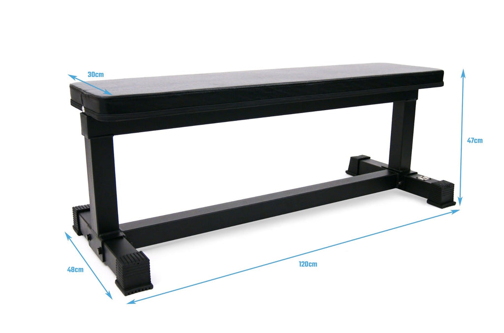 Muscle Power Flat Bench Heavy - Platte Trainingsbank - Detail