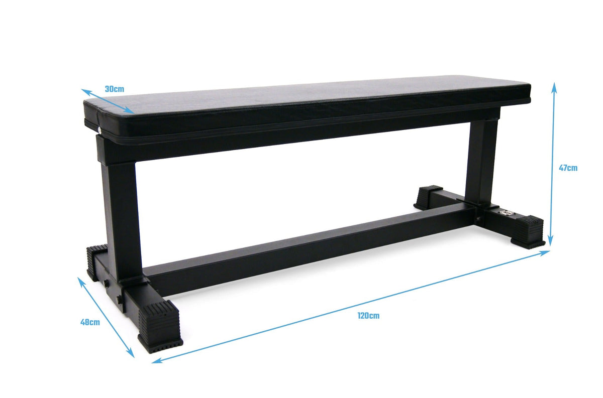 Muscle Power Flat Bench Heavy - Platte Trainingsbank - Detail