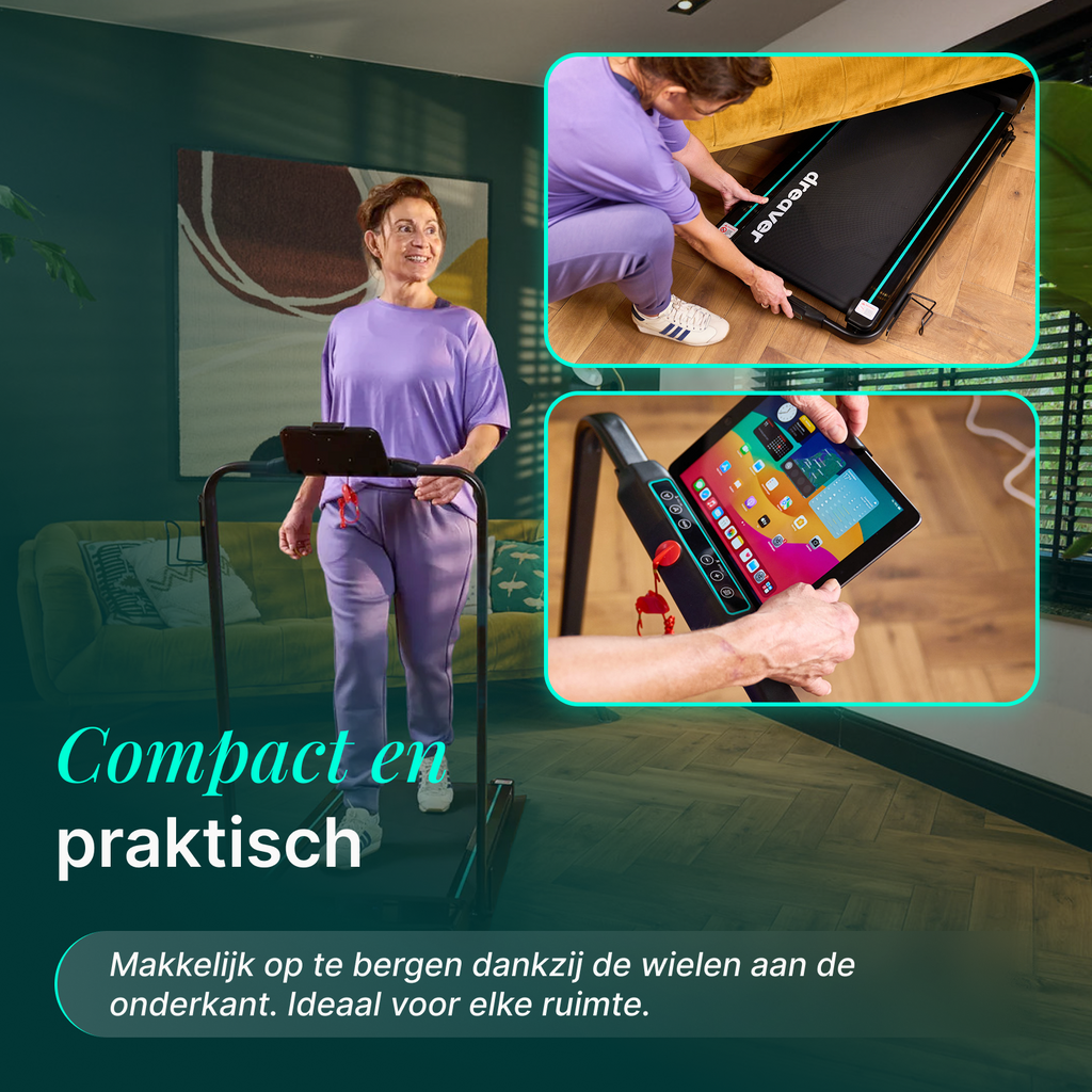 Dreaver Elevate Pro Loopband - Inklapbaar - Voor Thuis - Detail