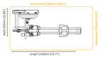 Fluid Rower Evolution E550 Roeitrainer - Detail