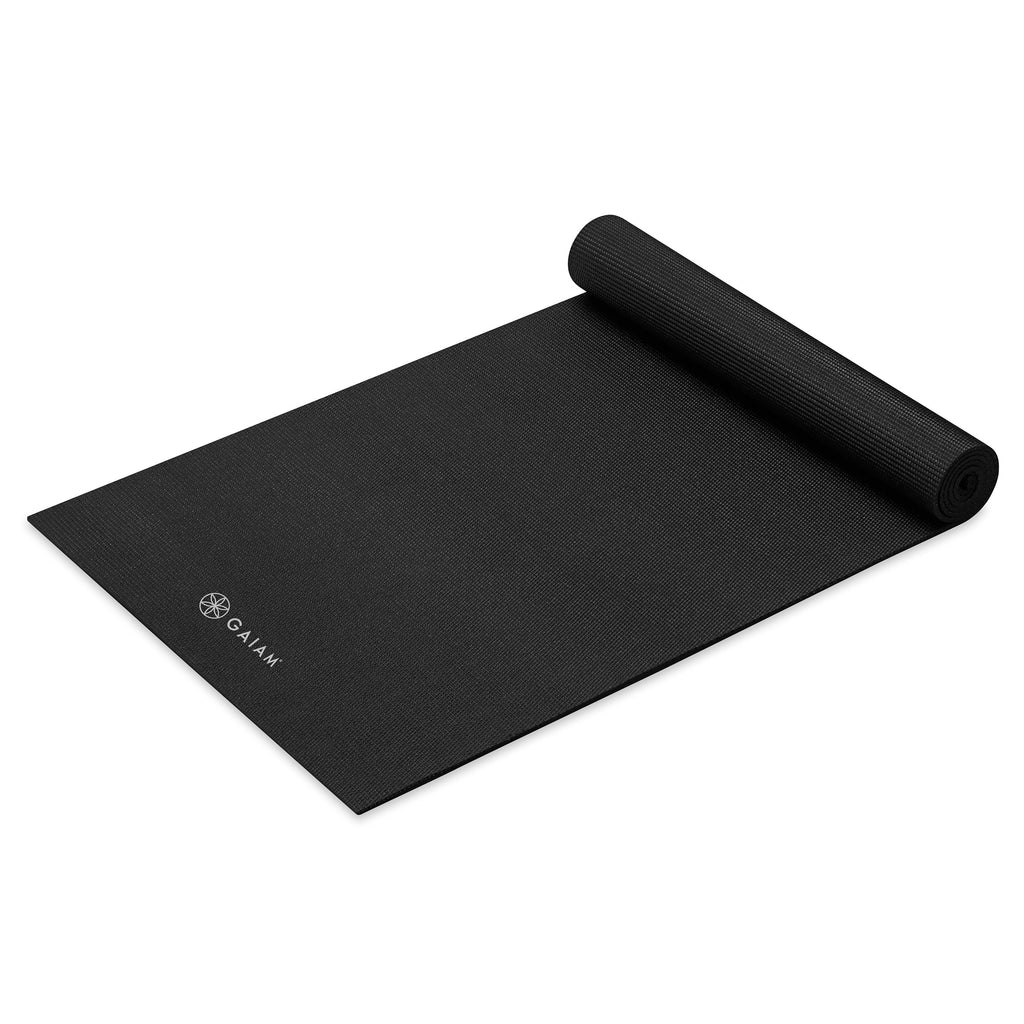 Gaiam Yoga Mat - Zwart - 4 mm - Detail