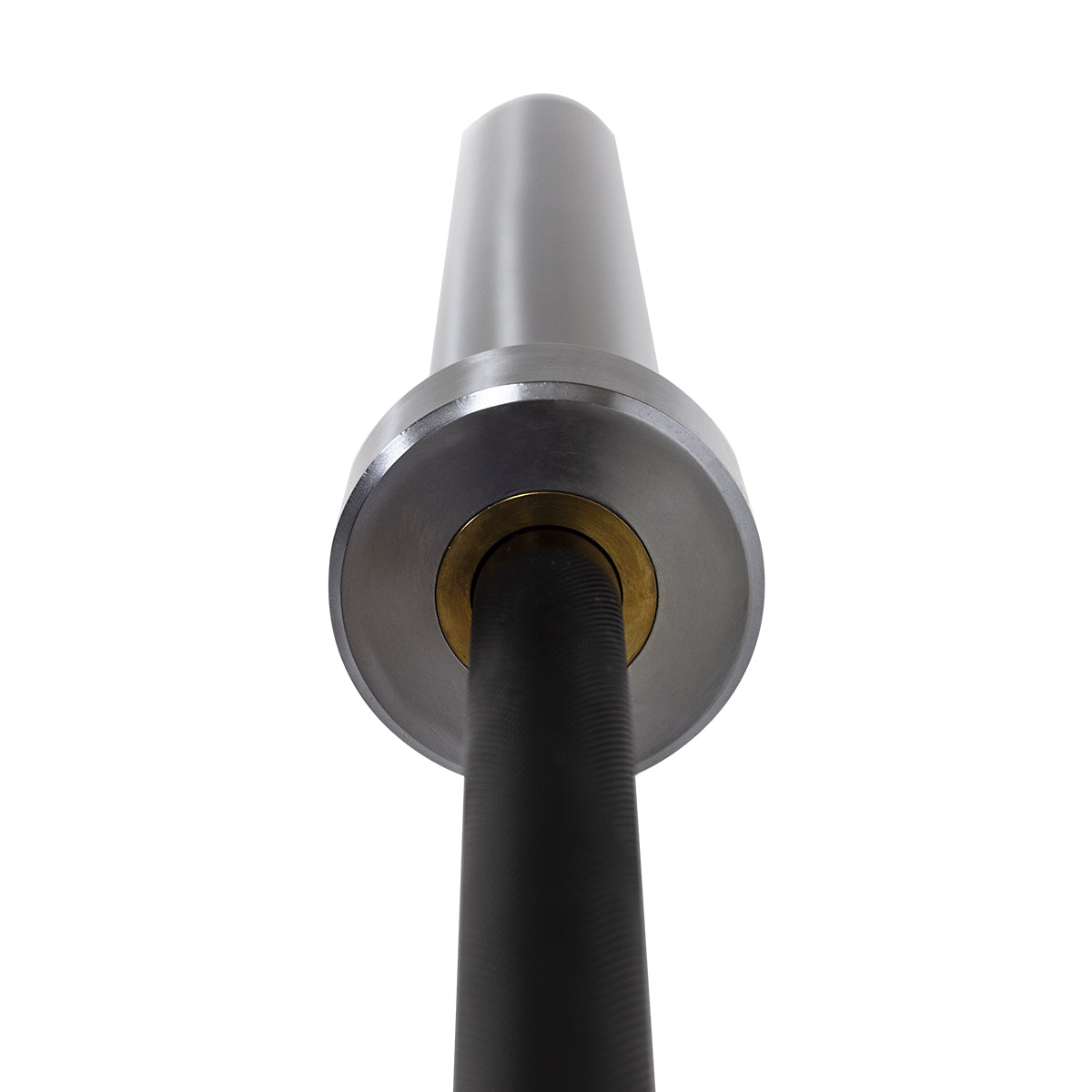 HMS Premium Olympische Halterstang - 50 mm - 201 cm - Rood - Detail