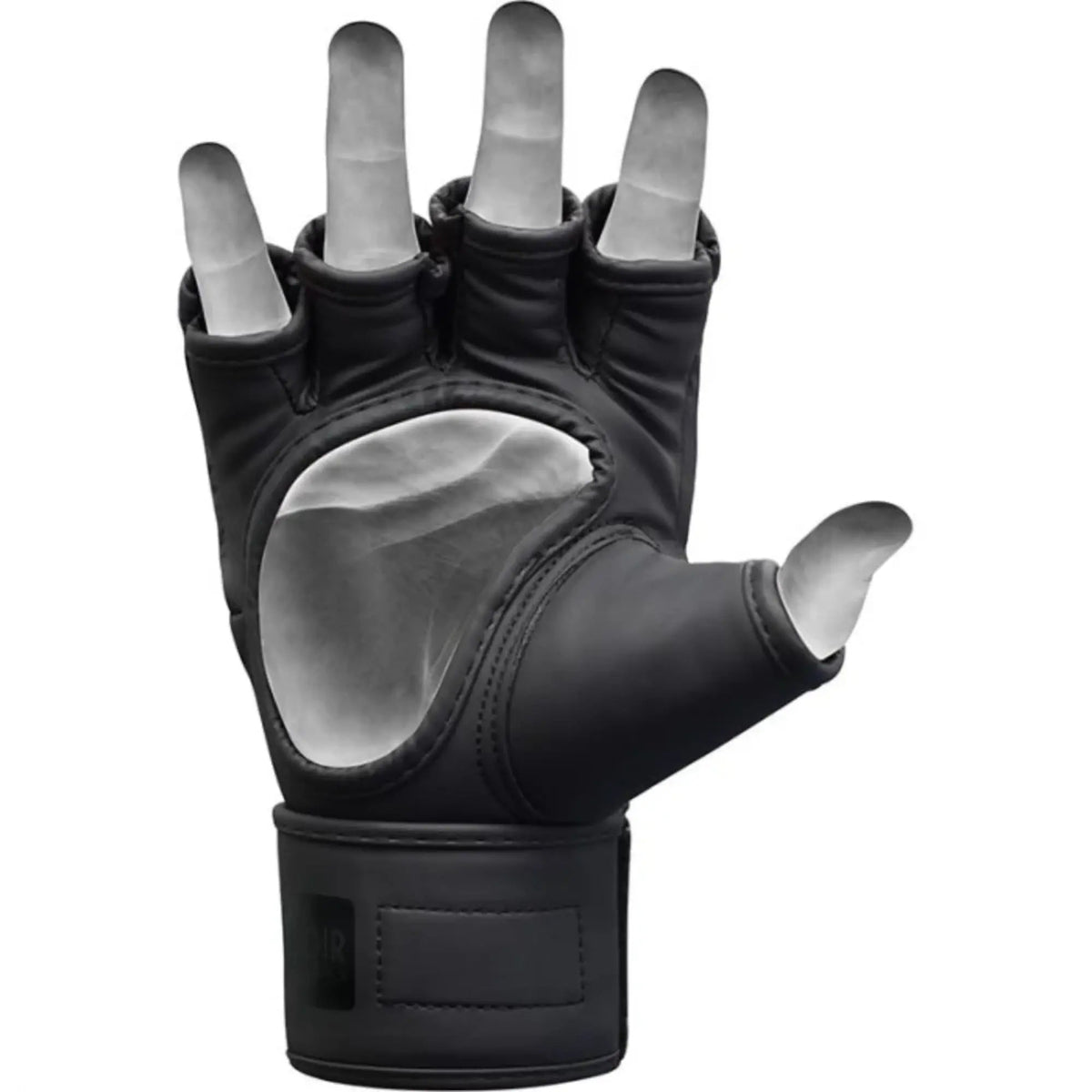 RDX Sports F15 Noir MMA Grappling Gloves - Zwart - Detail