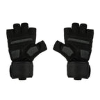 Reeva Fitness Handschoenen met Wrist Wrap - Zwart - Detail
